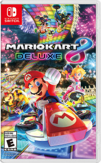 Mario Kart 8 Deluxe on sale is a must-have family-friendly hit for the Nintendo Switch, dominating the best-sellers chart.