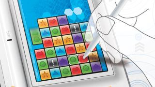 A screenshot of one of the best DS games, Planet Puzzle League.