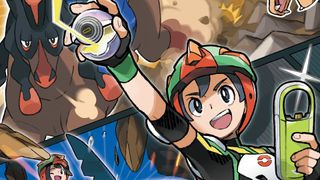 Pokemon Trainer opening Poke Ball