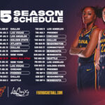 Indiana Fever 2025 Season Schedule