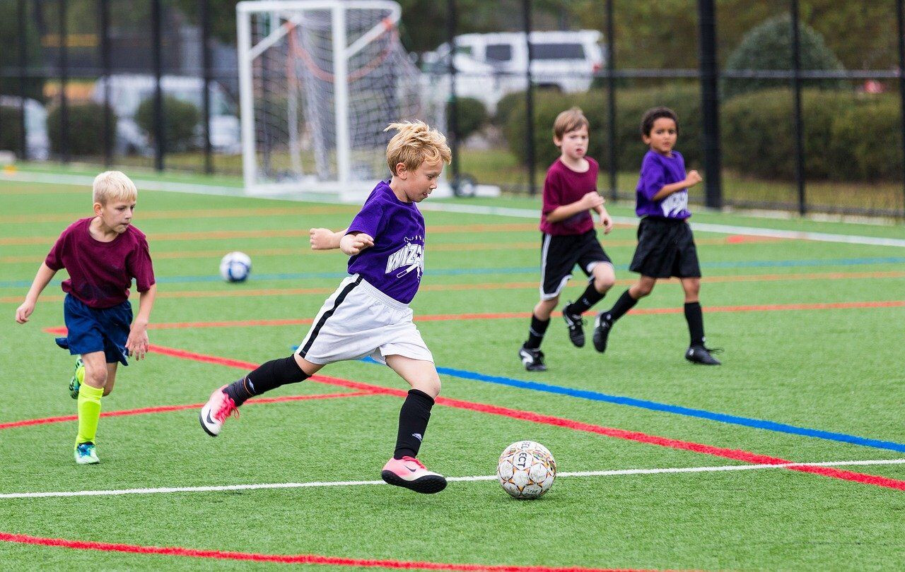 Youth football game