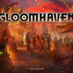 Gloomhaven board game, known for its expansive campaign and strategic depth