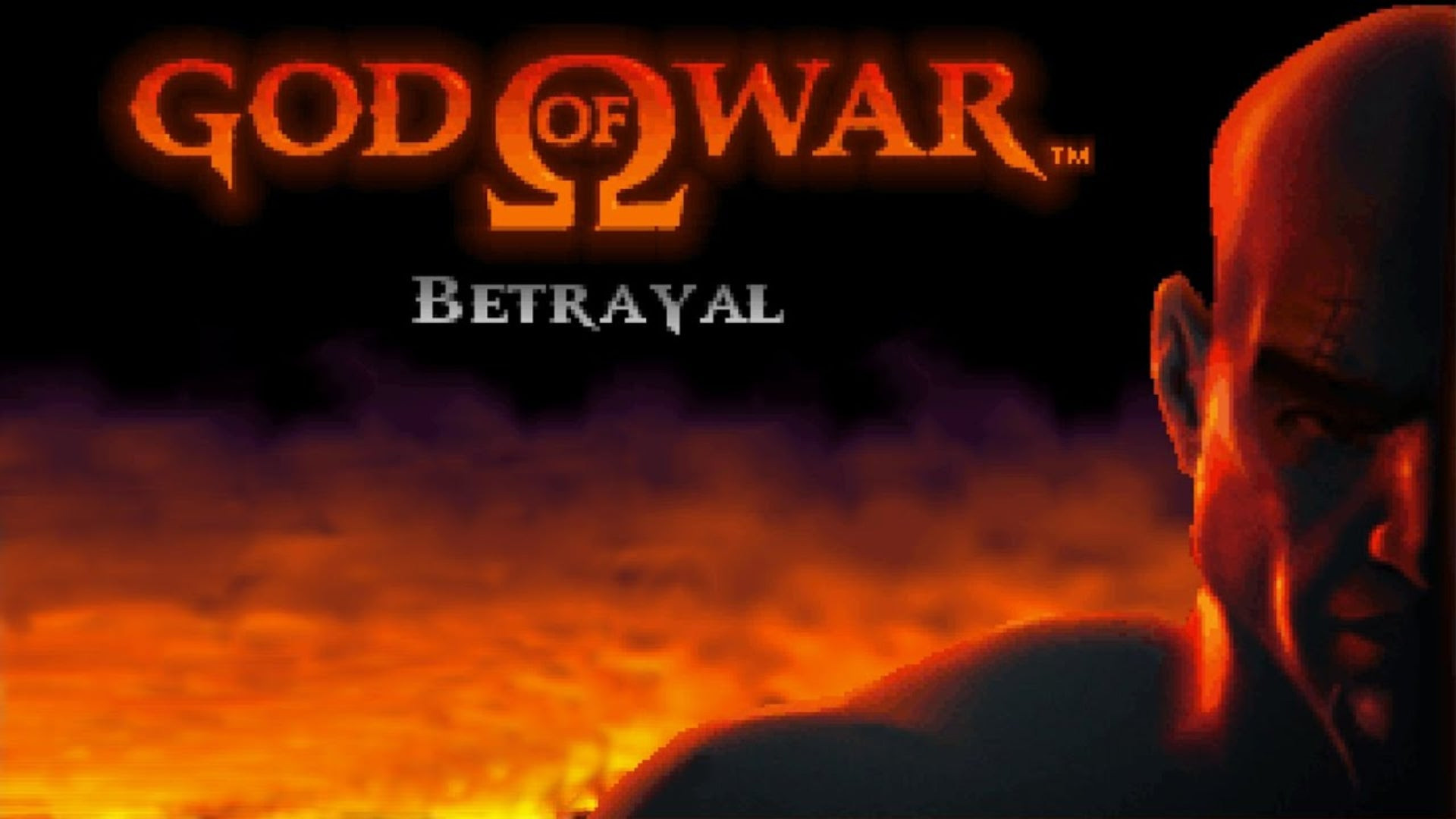 God of War: Betrayal on a mobile device