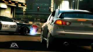 A screenshot of Need for Speed Undercover, one of the best Need for Speed games.
