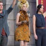 Effie Trinket in *The Hunger Games: Catching Fire.*