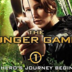 Title art for the first Hunger Games movie starring Jennifer Lawrence.