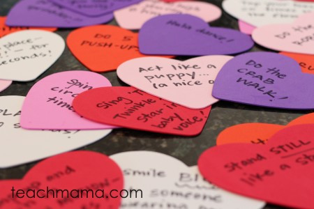 musical hearts reading, moving, &amp; crazy-fun kid game teachmama.com