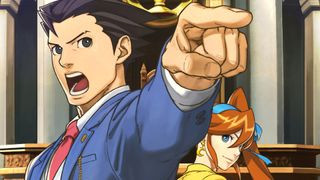 Phoenix Wright in court