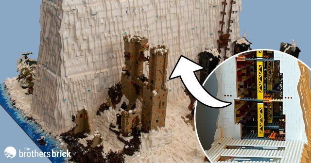 LEGO Game of Thrones The Wall Diorama