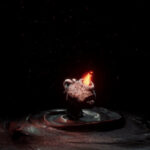 Close-up of Potboy from The Midnight Walk game, showcasing the clay animation