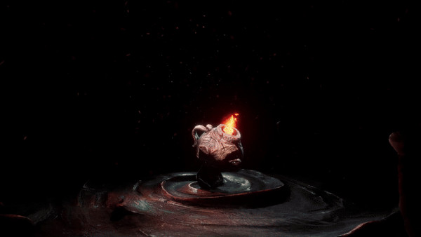 Close-up of Potboy from The Midnight Walk game, showcasing the clay animation