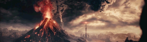 Mount Doom in The Lord of the Rings