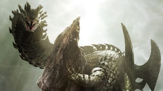 Dragon on Mountain Monster Hunter