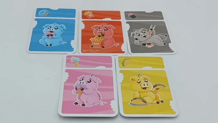 Food cards in Piggy Piggy