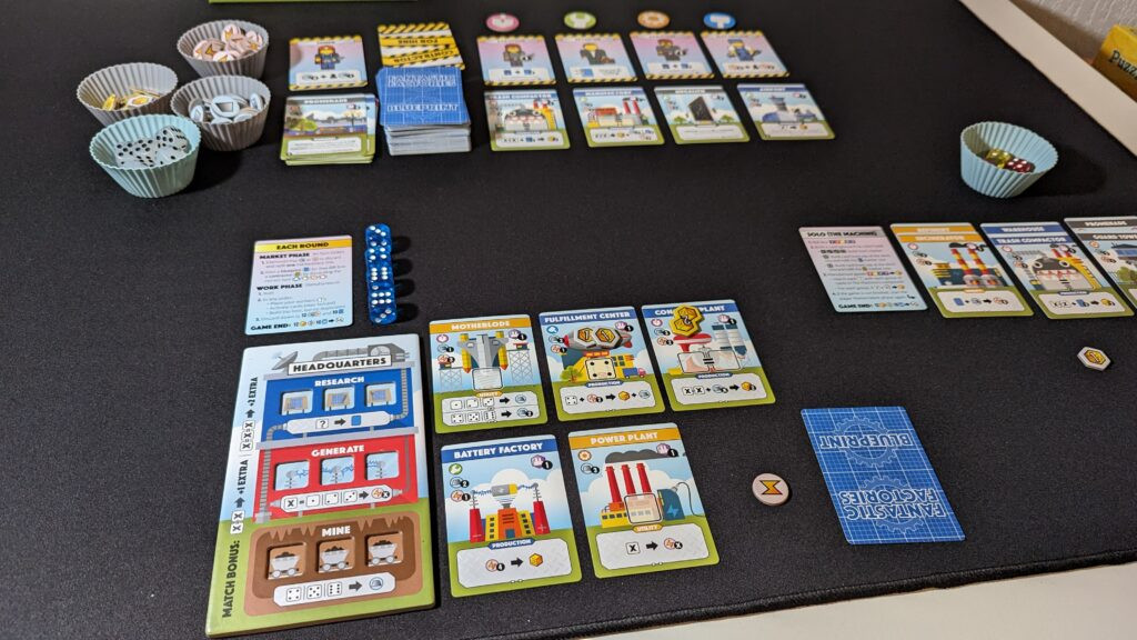 Fantastic Factories board game
