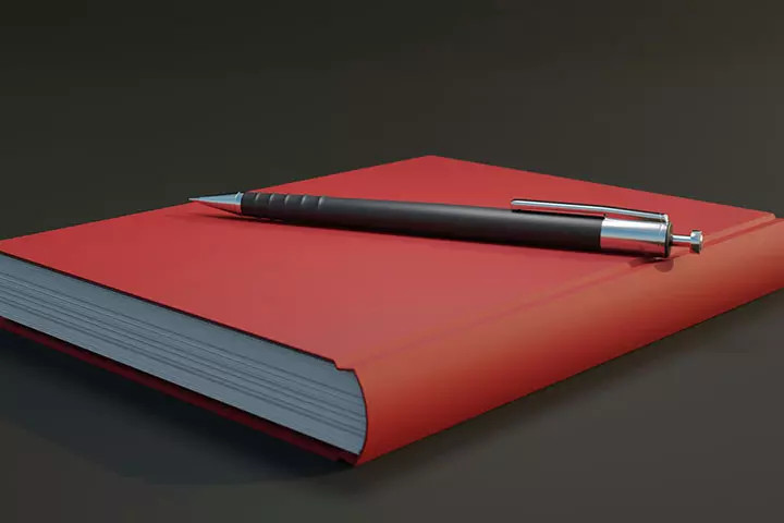 Friends playing the red book game
