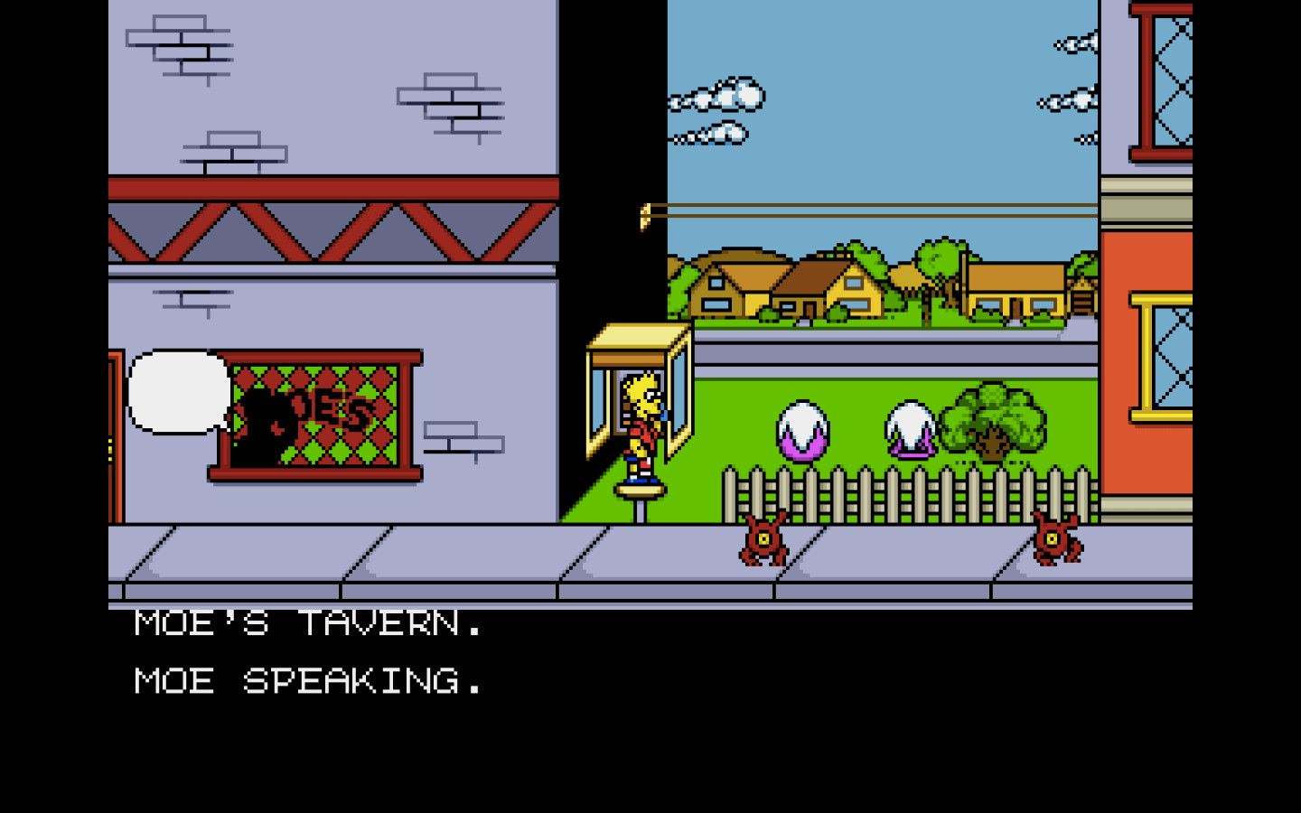 Bart vs The Space Mutants SEGA Mega Drive