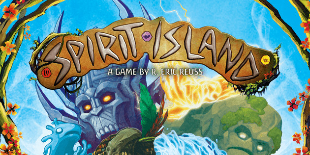 Spirit Island, a cooperative game where players defend their island from invaders