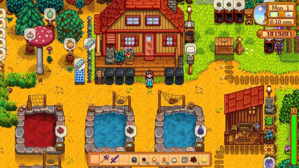 Stardew Valley Farm Entrance