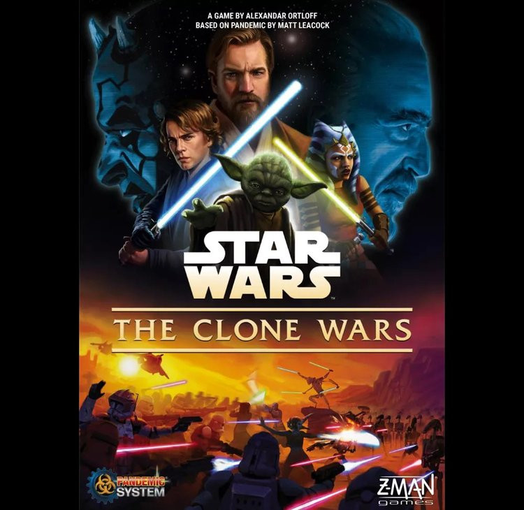 Star Wars Clone Wars Pandemic Board Game