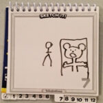 Teddy Bear Confessional drawing in Telestrations