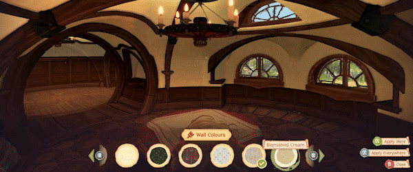 Hobbit Hole Decoration in Tales of the Shire