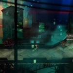 Transistor screenshot with ordinary thoroughfare - analysis and criticism of Transistor