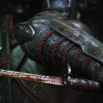 Snake Eyes Poised with Katana