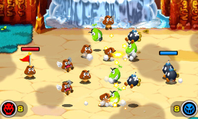 Luigi exploring the Dream World in Mario &amp; Luigi: Dream Team, highlighting the game's unique dream powers