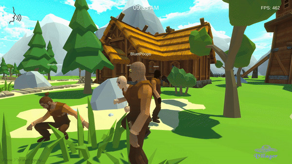 Image illustrating the diverse roles and gameplay of a werewolf party game