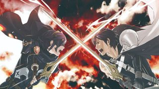 Chrom and Gerome in Fire Emblem